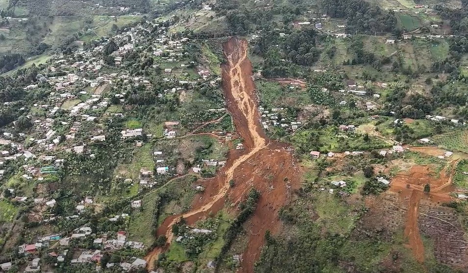 The 25 June 2025 landslide at Granizal in Colombia.