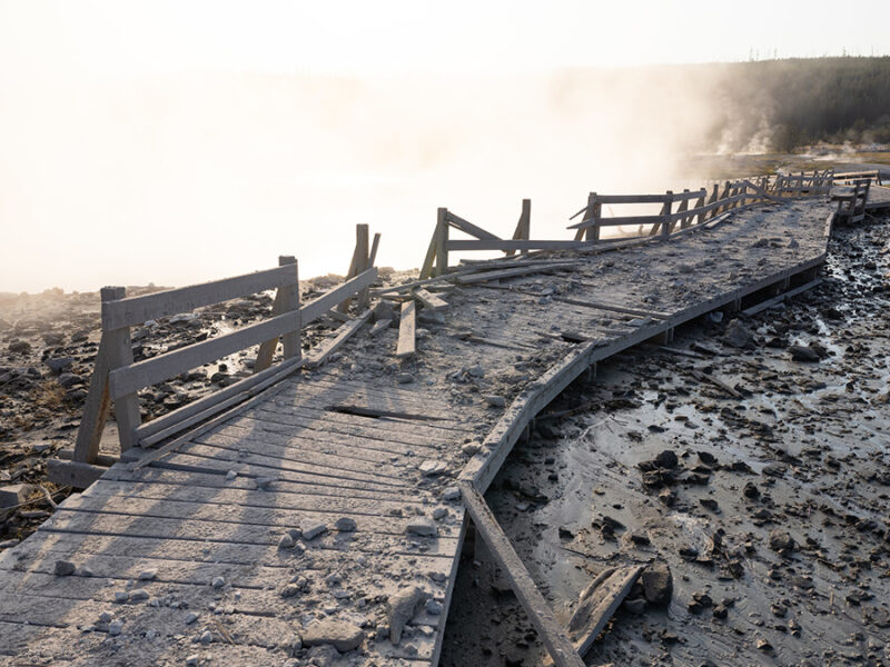 Hydrothermal Hazards on Display in Yellowstone National Park
