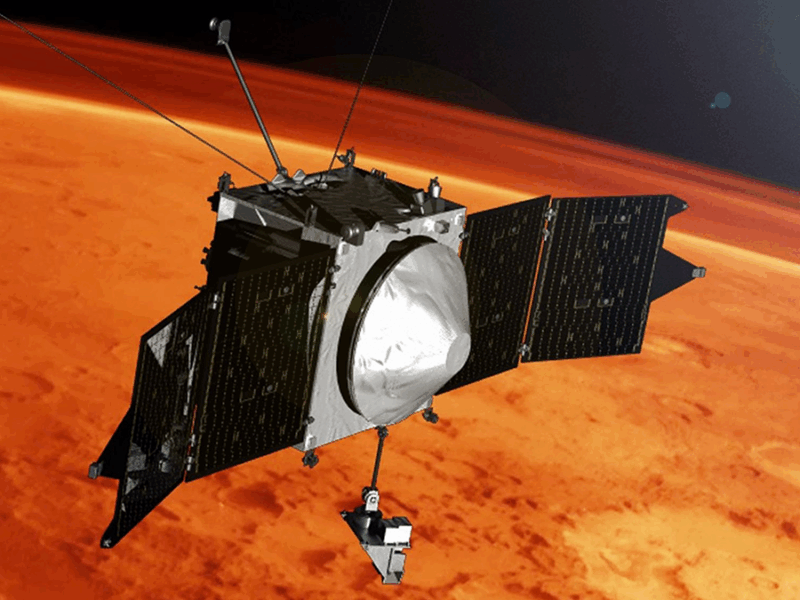 Scientists Spot Sputtering on Mars