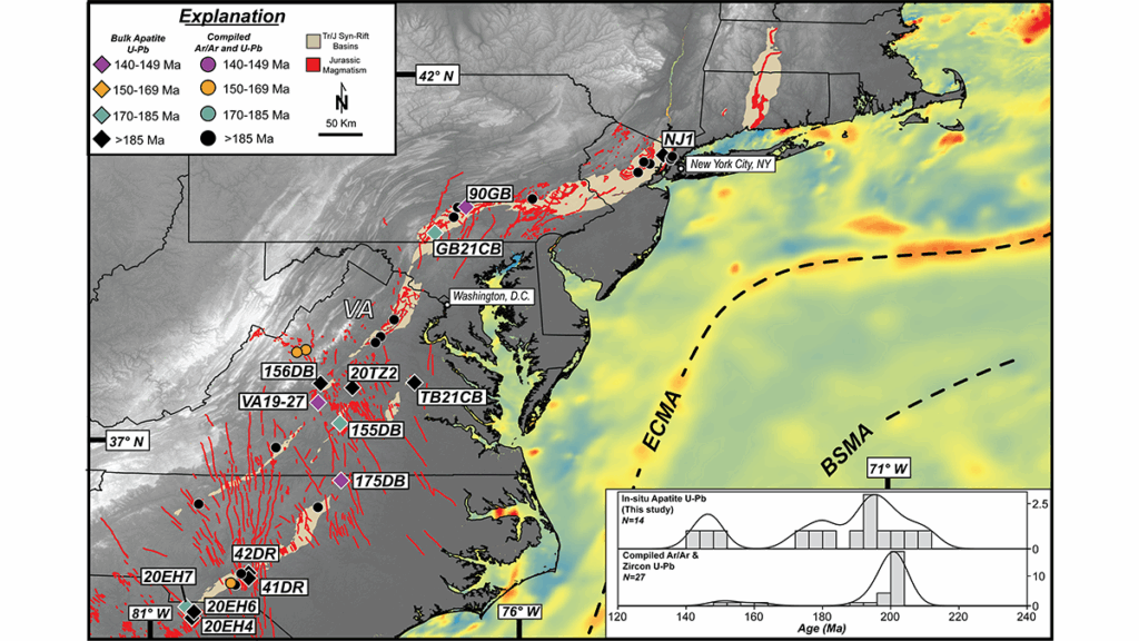 Map from the study