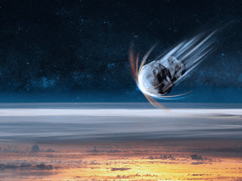 Submerged Crater near Europe Tied to an Impact