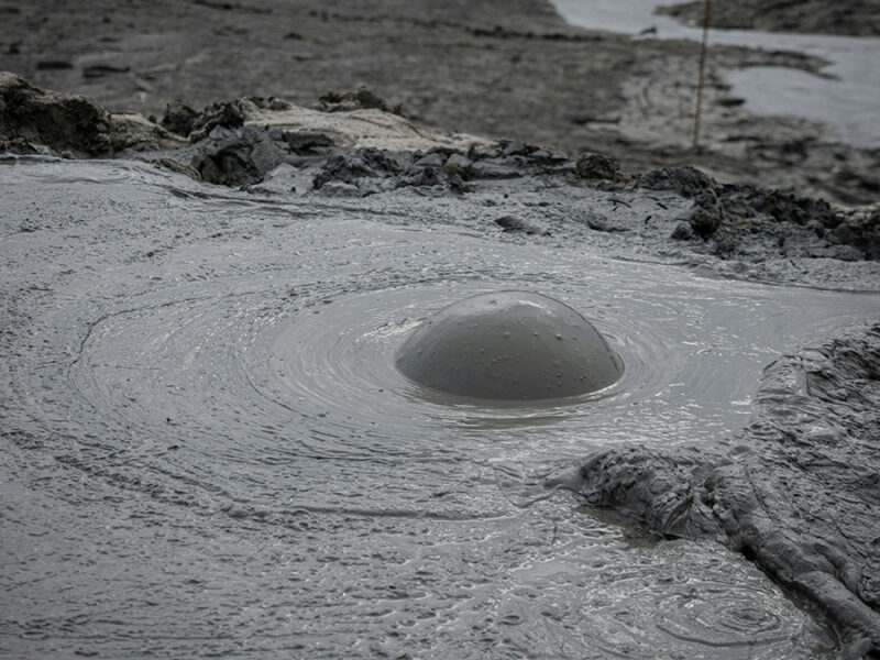 Mapping Mud Volcanoes in Shallow Seas
