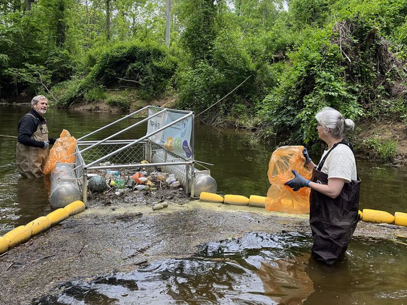 How North Carolina Trash Traps Could Help Inform Policy