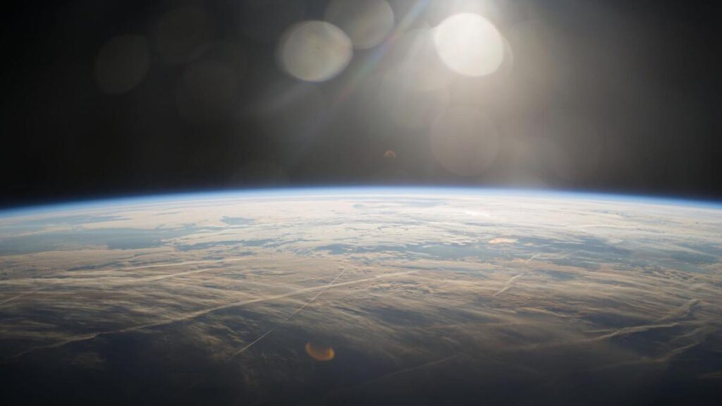 An image of Earth from space.