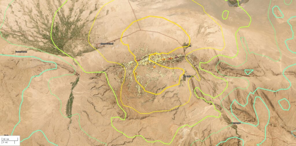 USGS MMI and landslide forecast map for the 3 November 2025 earthquake in Afghanistan.