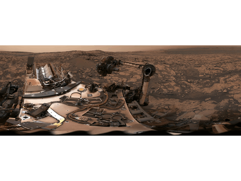 Sediments Hint at Large Ancient Martian Moon