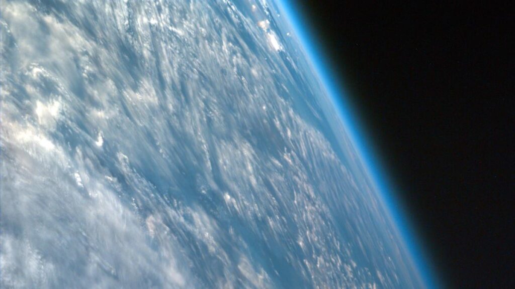 An image of Earth from space.