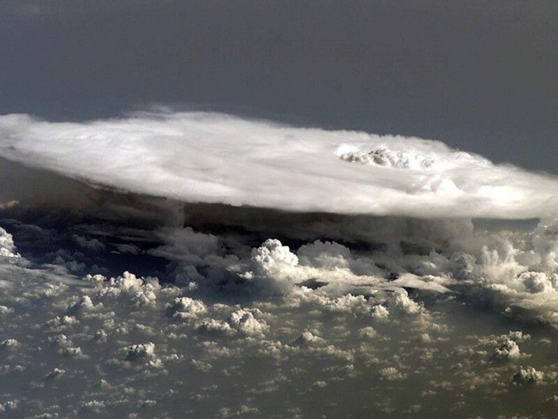 Some Summer Storms Spit Sooty Particles into the Stratosphere