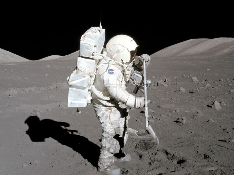 Astronauts Could Live in Structures Made from Moon Rocks