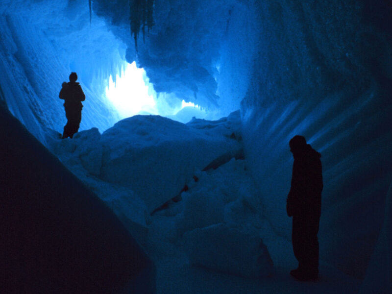 Could Future Mars Habitats Be Made of Ice?