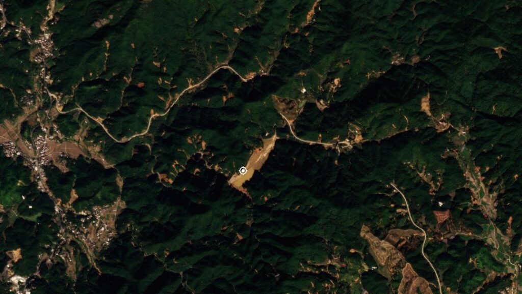 Landslides triggered by the 16 June 2024 rainfall event in Wuping County, Fujian Province.