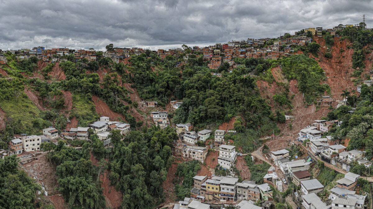 View of impacted areas in the city of Juiz de Fora, Minas Gerais, Brazil - Feb 28 2026. Photo: Ricardo Stuckert / PR. License: https://creativecommons.org/licenses/by-sa/4.0/deed.en
