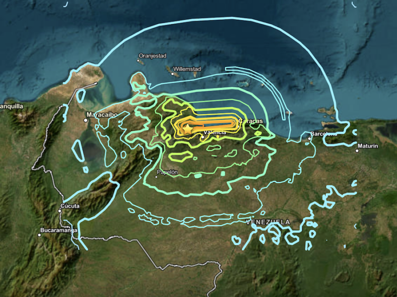 Venezuelan Earthquakes Struck in a Complex Zone of Faults