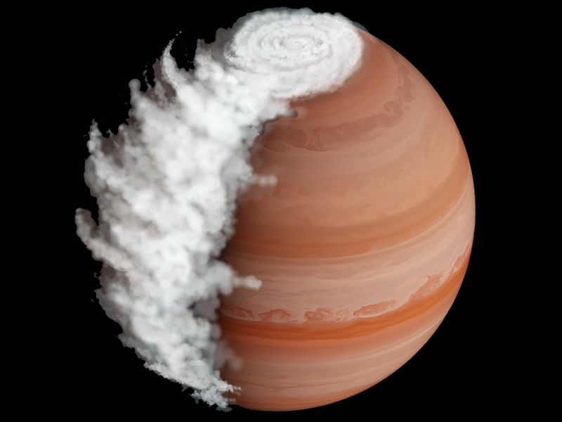 A Hot Jupiter’s Cloudy Mornings and Clear Evenings Provide Clues to Its Chemistry