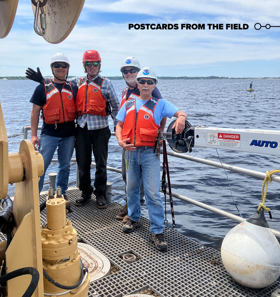 Five people on board NOAA’s Buoy Tender R5501