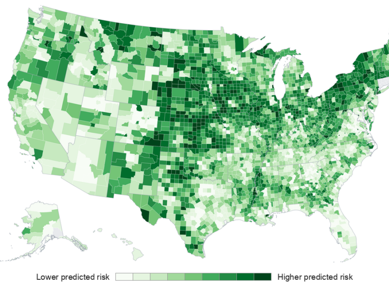 Mapping Childhood Lead Exposure Risk in the United States, Neighborhood by Neighborhood