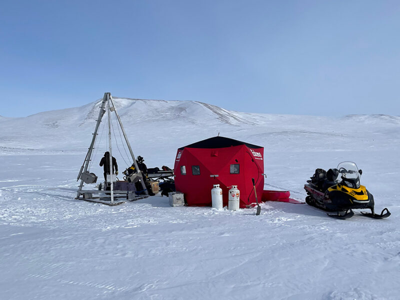 Patchier Permafrost Is Linked to More Intense Hillslope Erosion